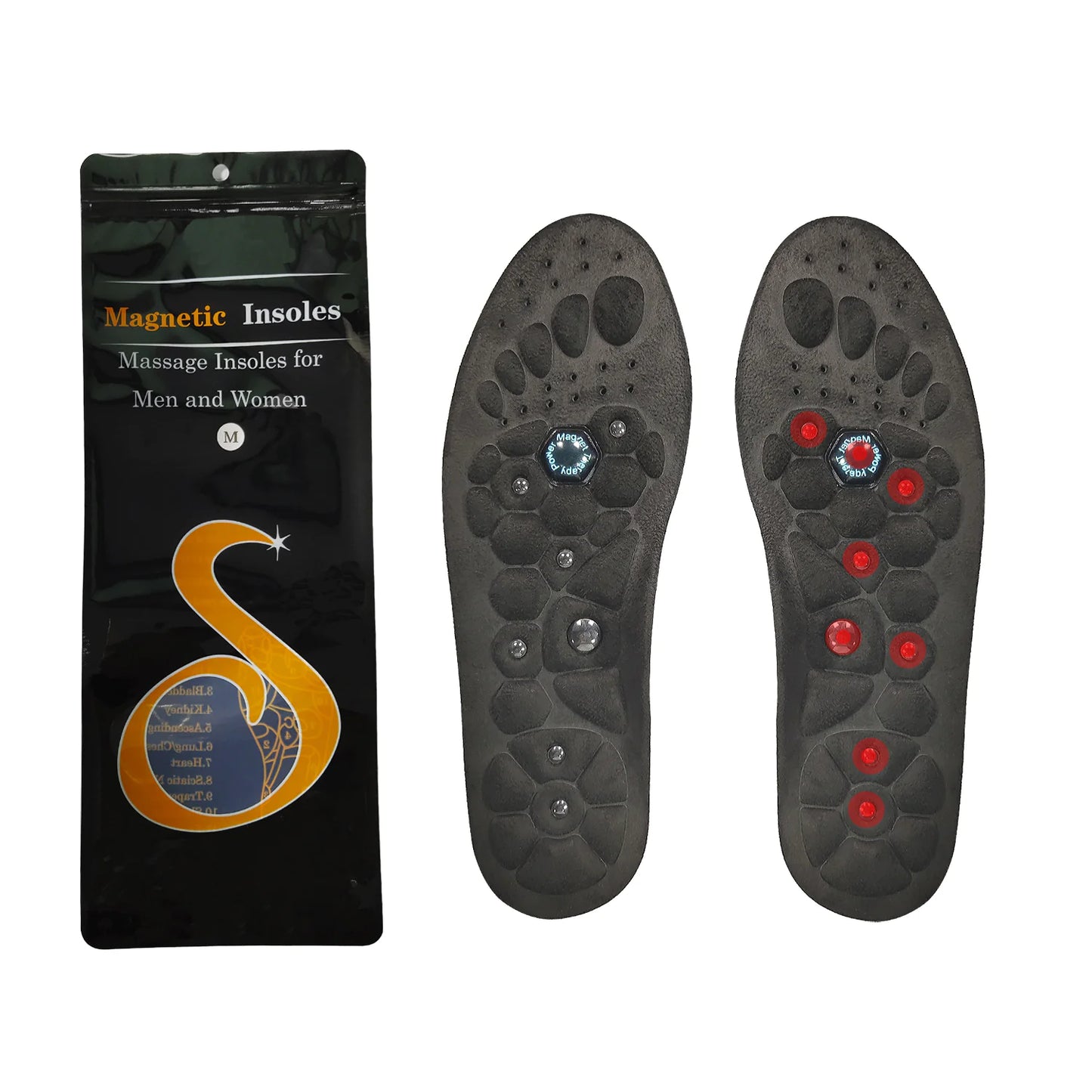 Sanya™ magnetic acupressure insoles