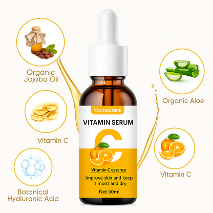 BUY 1 GET 1 FREE Vitamin C Serum lines & wrinkles & delicate skin