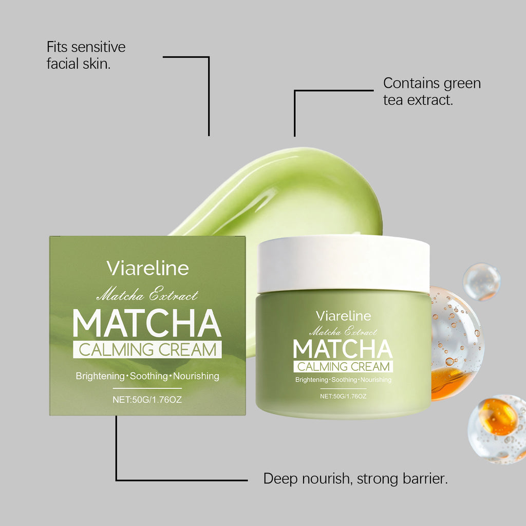 Matcha extract face cream