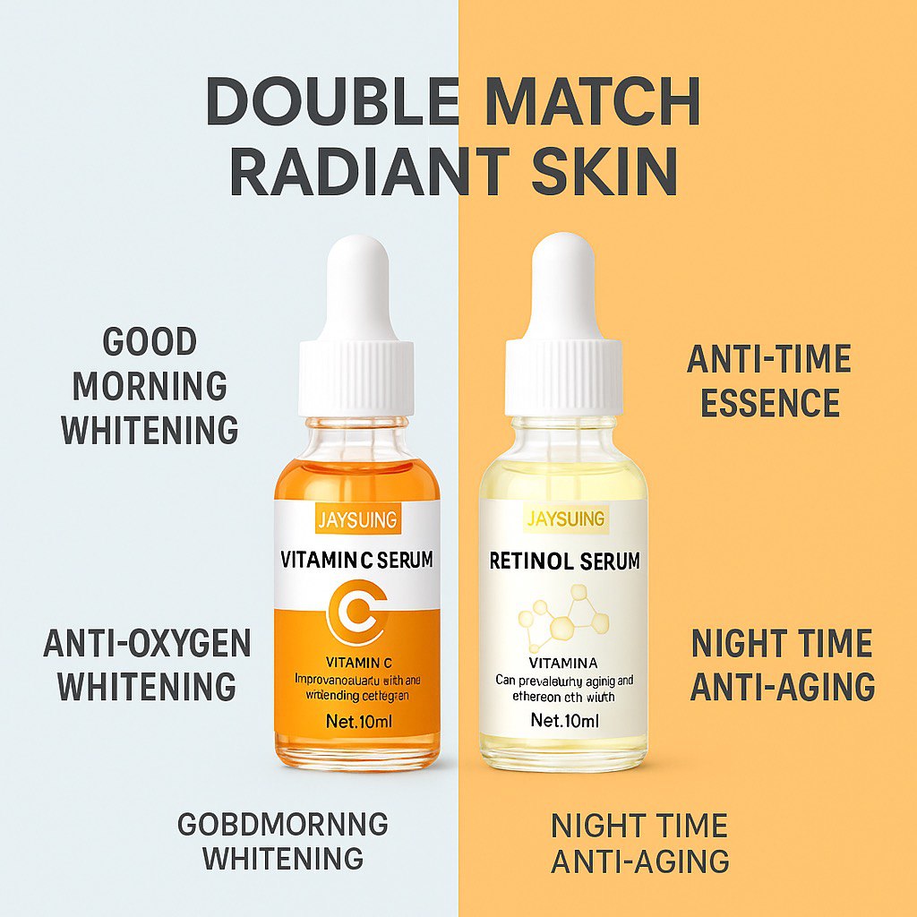 BUY 1 GET 1 FREE Vitamin C Serum lines & wrinkles & delicate skin