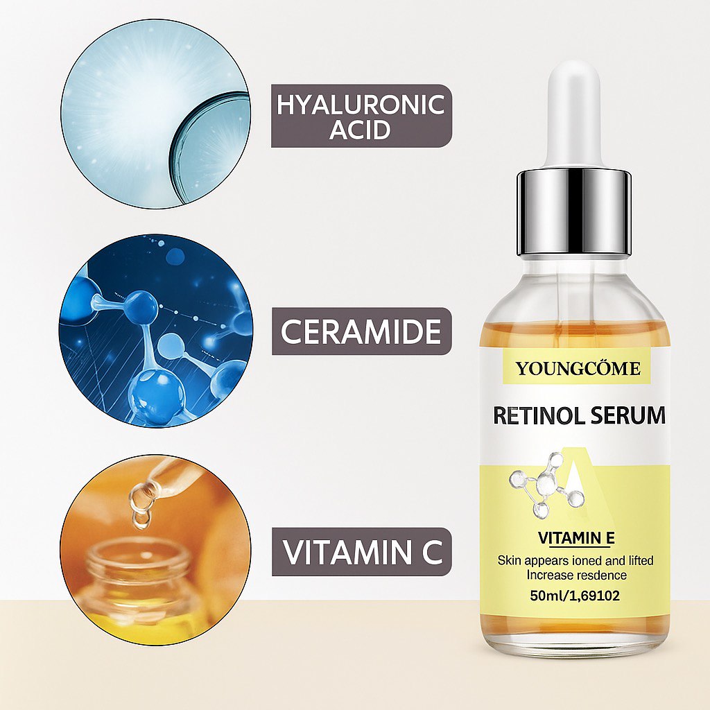 BUY 1 GET 1 FREE Vitamin C Serum lines & wrinkles & delicate skin